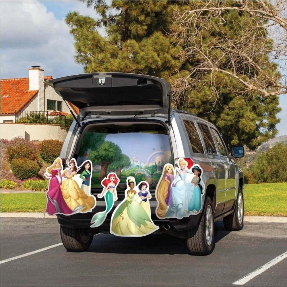 New in Box Disney Princess 24” Treat Your Trunk Decorative Prop Kit
